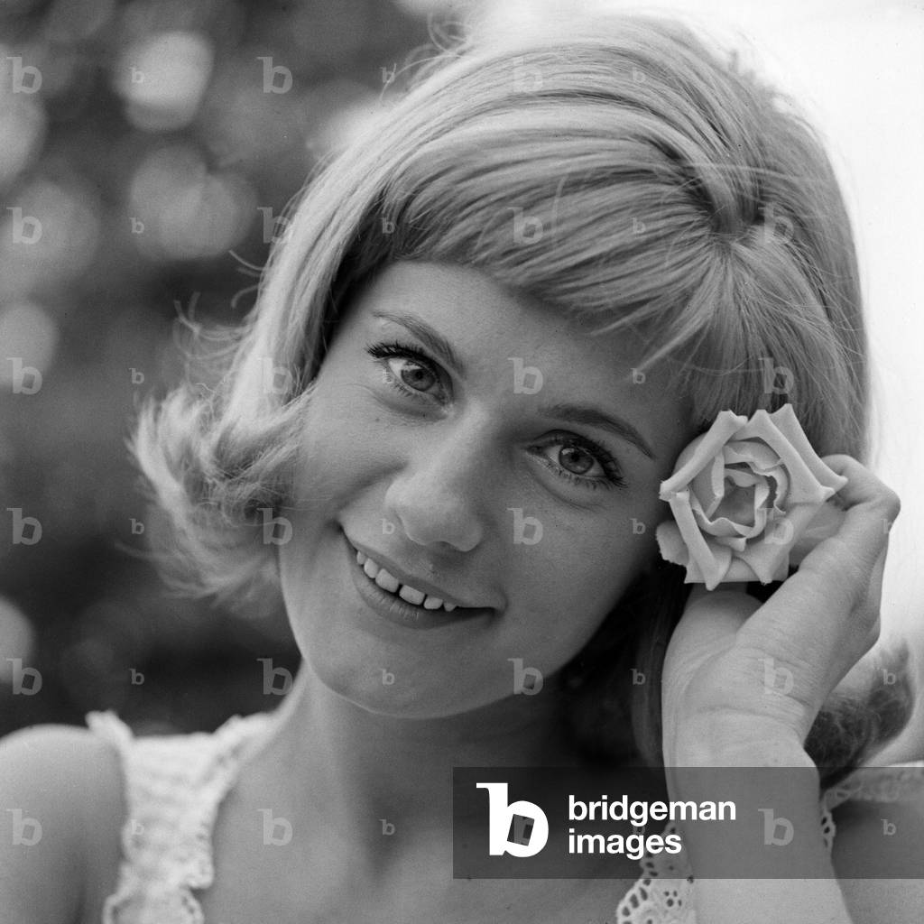Actress Waltraud Hellmann, Germany 1960s