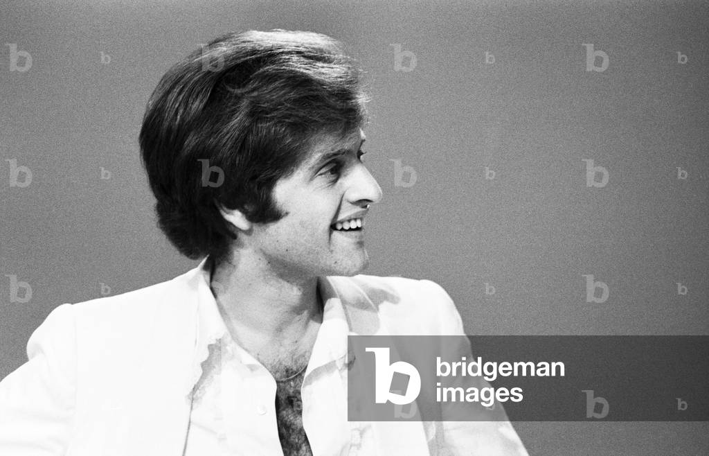 Joe Dassin, c.1969 (b/w photo)