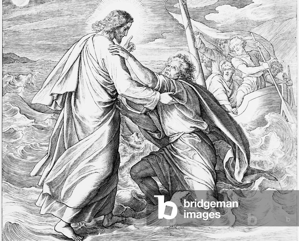 Scene from the New Testament of the Holy Bible