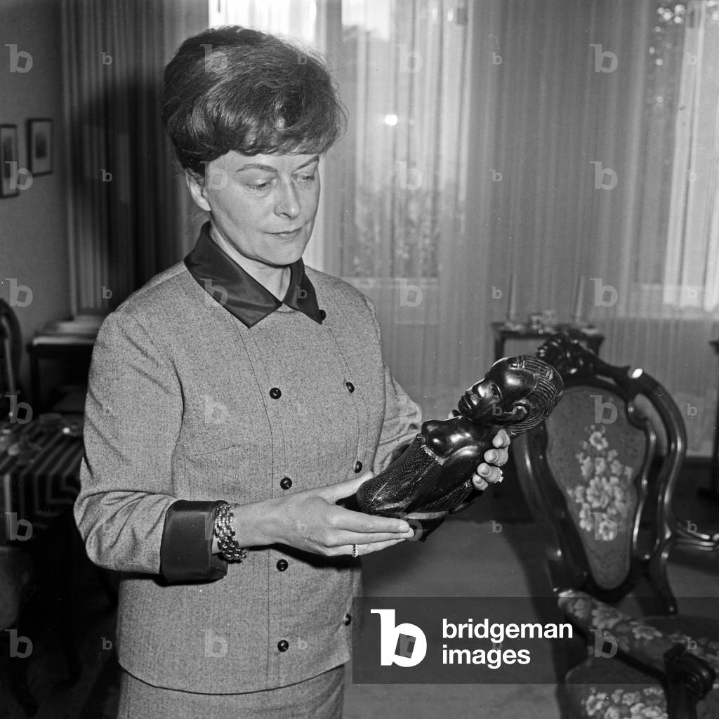 Founder of women's advisory radio Dorothea Kempa-Rohne, Germany 1960s