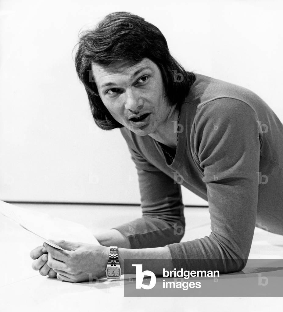 German actor, presenter, cabaret artist and author Henning Venske, Hamburg 1972