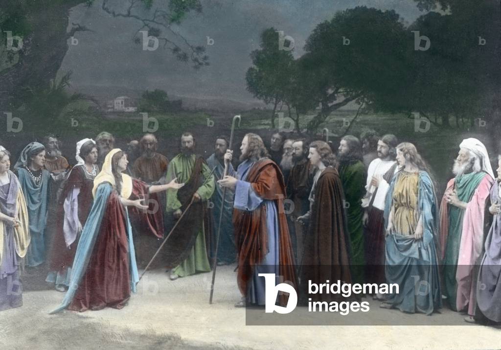 Christ meets His Mother