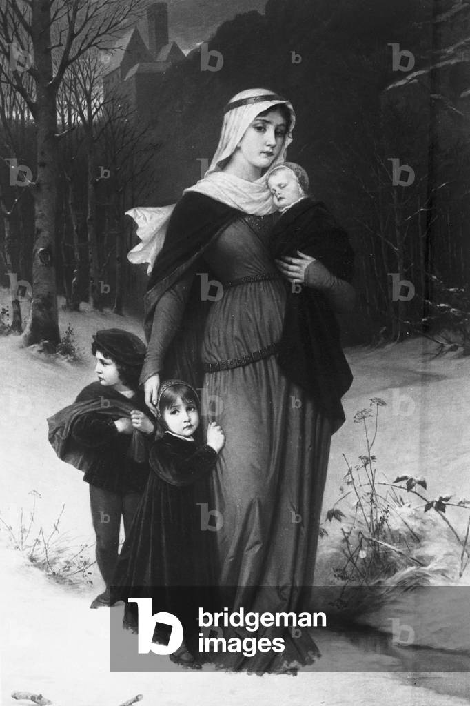 Scene of the life of holy Elizabeth of Hungary
