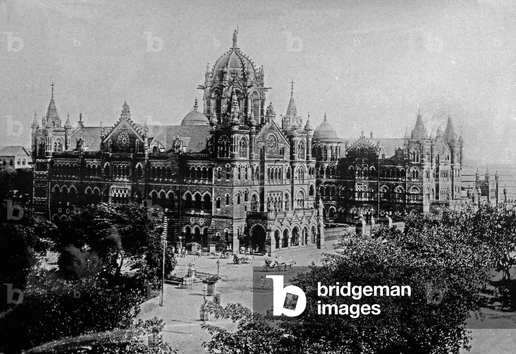 Customs house, built in Europan architectural style at Shanghai, China 1910s