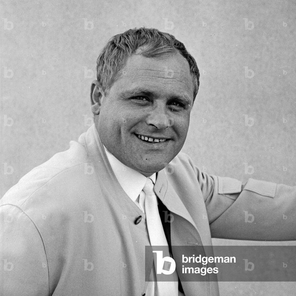 German actor and dubbing actor Heinz Theo Branding, Germany 1960s