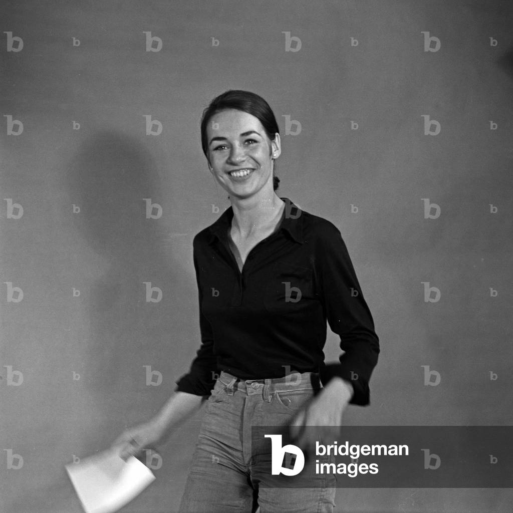German actress Eva Luettke, Germany 1960s