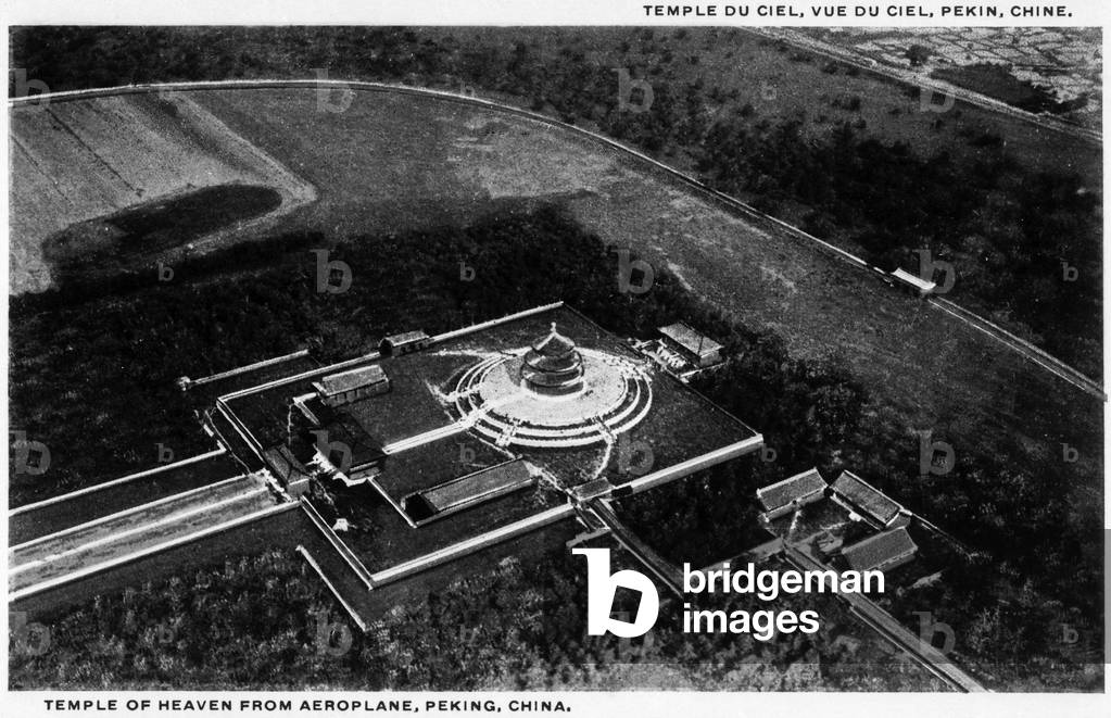 Temple of heaven at Beijing, China 1910s