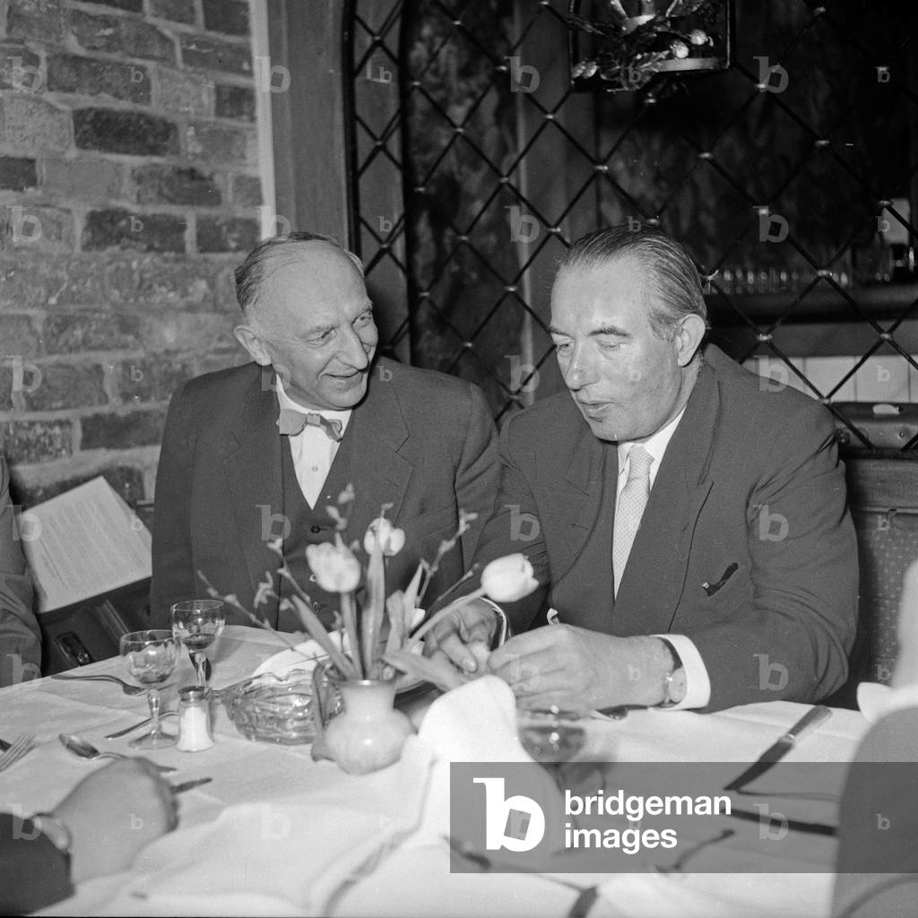 Two of the founders of the German TV lottery 