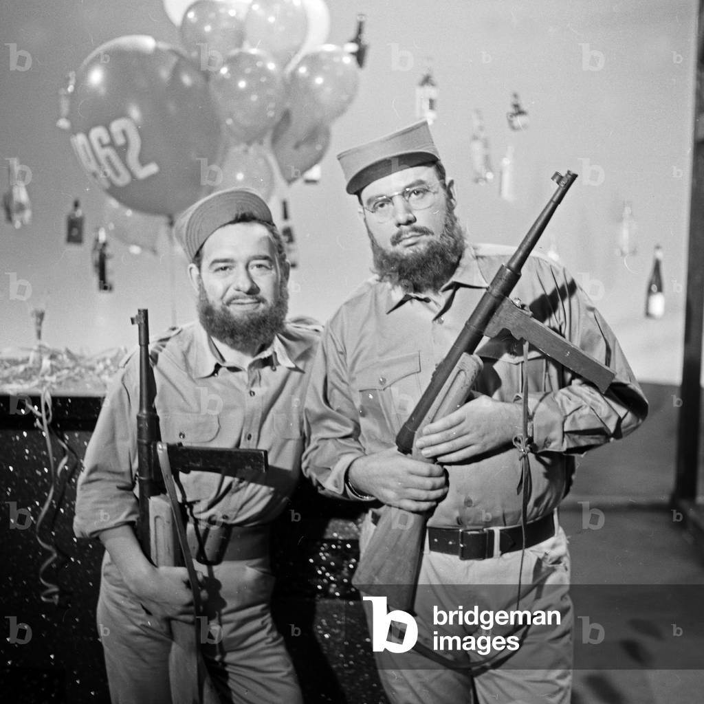 The great entertainment show on New Year's Eve 1961/62 of Norddeutscher Rundfunk TV and radio station, Germany 1960s