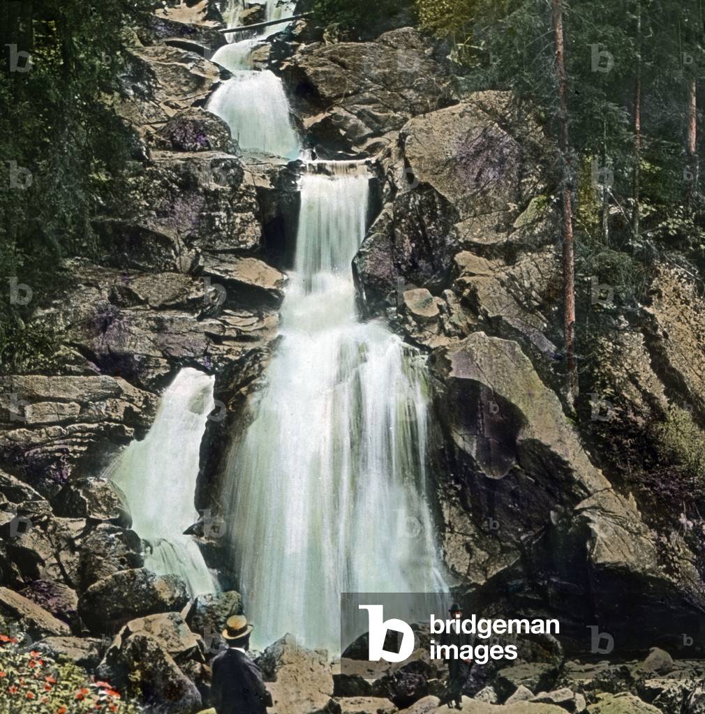 Triberg, Waterfalls, Lower part
