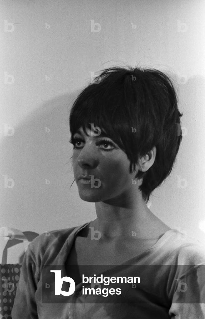 The ZDF TV ballet company during the training, Germany 1970