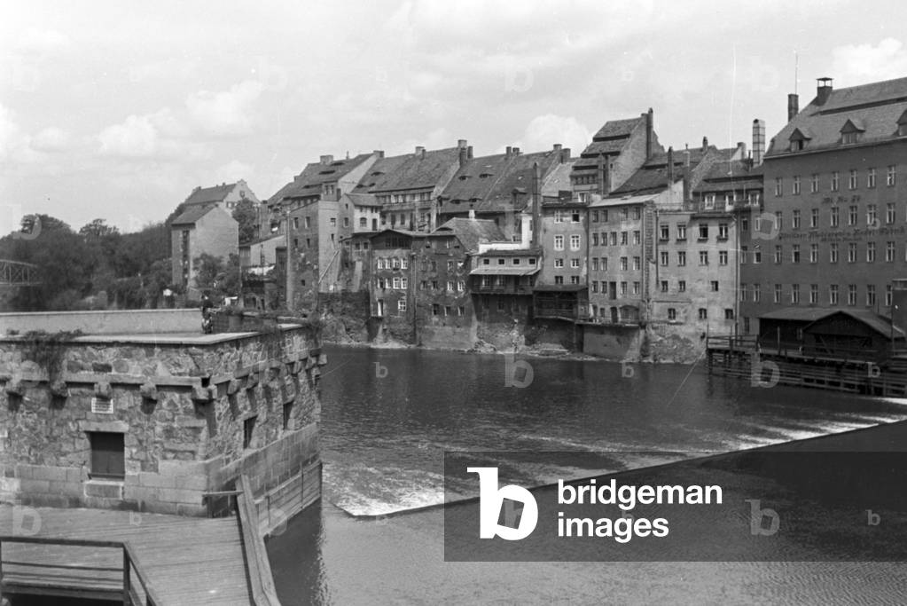 A trip to Görlitz, Germany 1930s (b/w photo)