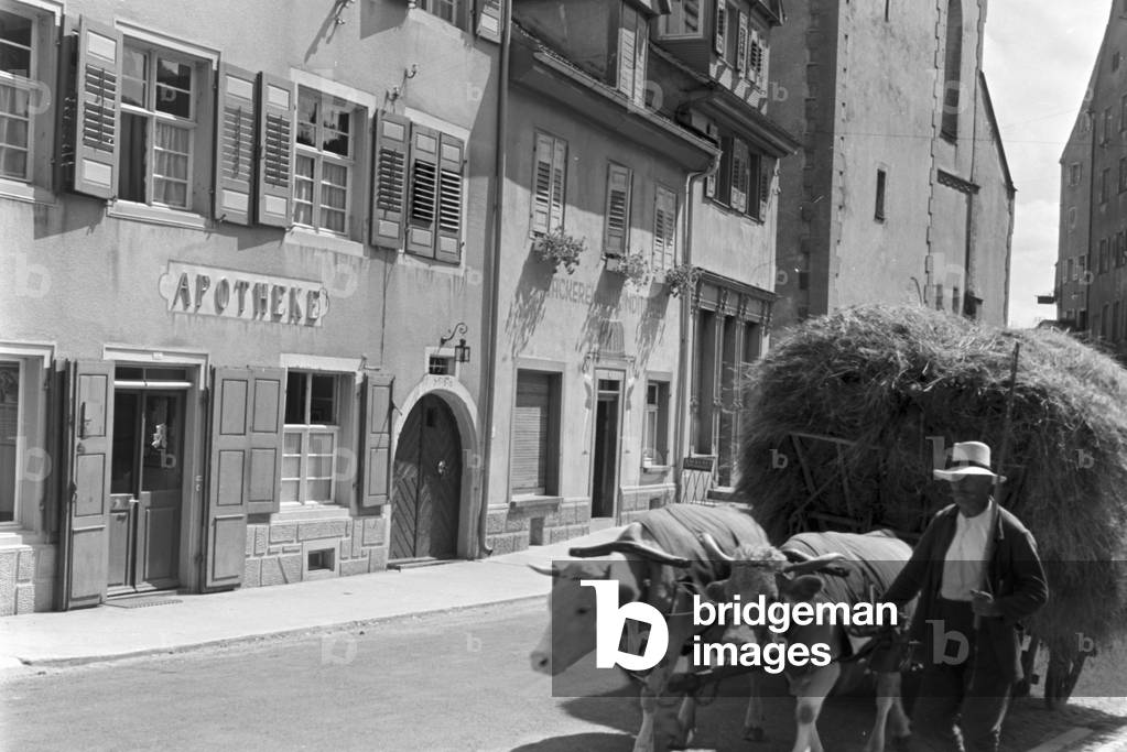 A round trip trough Baden-Württemberg, Germany 1930s (b/w photo)