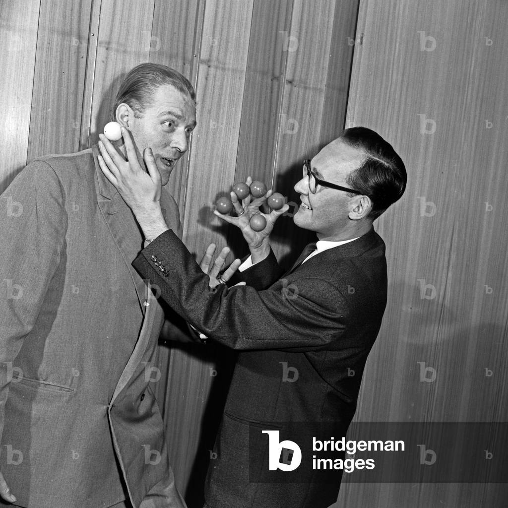 A conjurer showing his arts, Germany 1960s