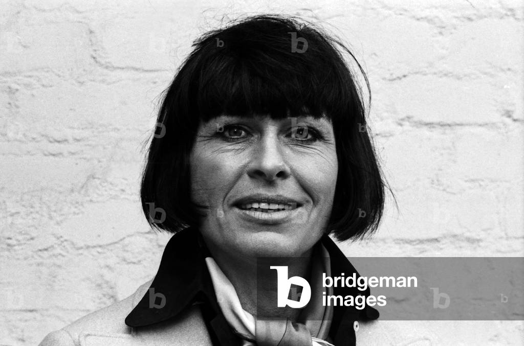 German actress and author Barbara Ruetting, Germany 1970s