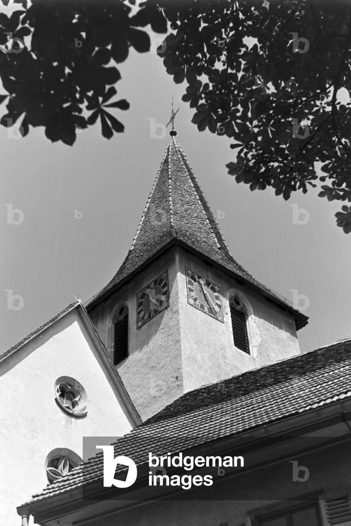 A trip to Hohenzollern-Hechingen, Germany 1930s (b/w photo)