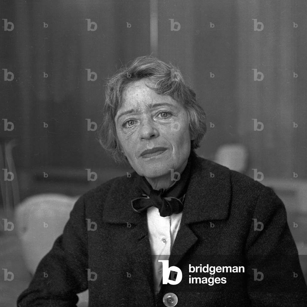 German actress Roma Bahn as speaker of the NDR audio drama 