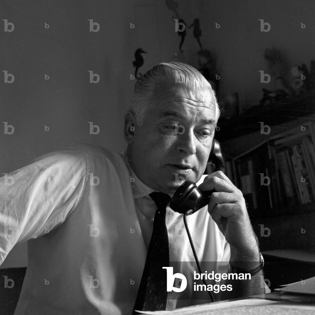 German manager and founder of TV lottery, Jochen Richert, Germany 1960s