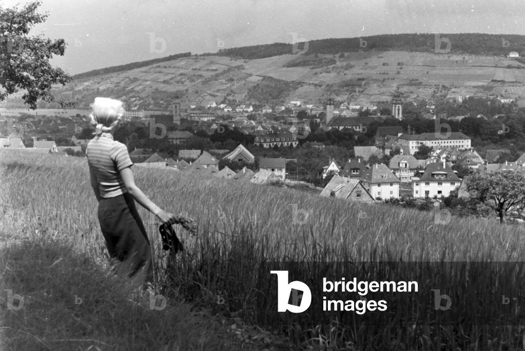 A roadtrip through Baden-Württemberg, Germany 1930s (b/w photo)