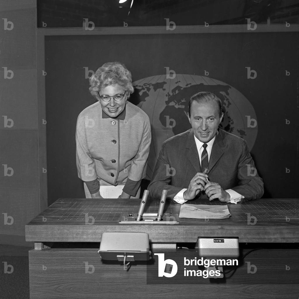 German news presenter Karl Heinz Koepcke, Germany 1960s