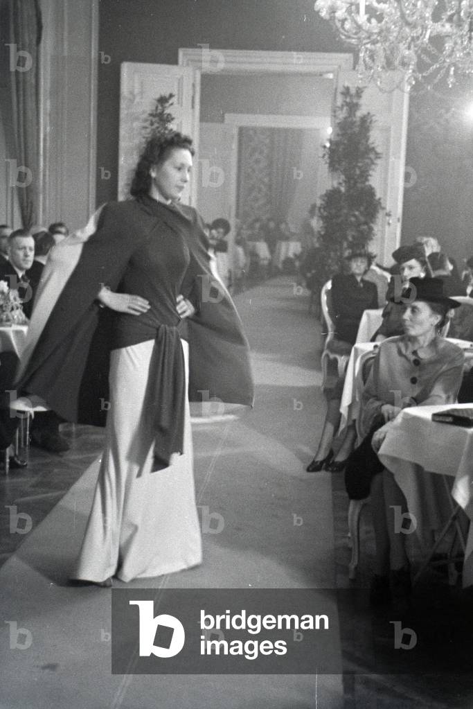 On the occasion of the Vienna fashion week in the house of fashion 