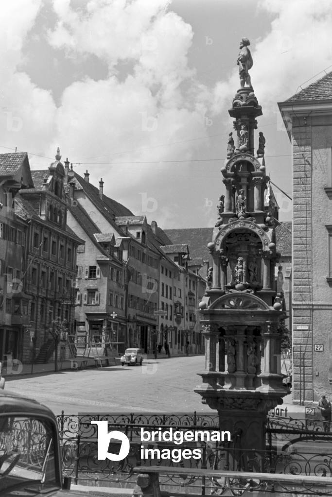 A trip to Rottweil Germany 1930s (b/w photo)