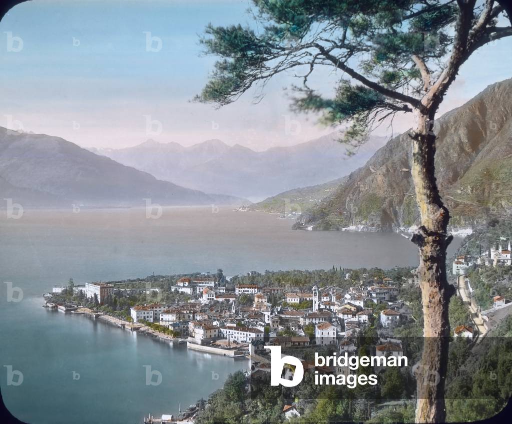 View to Menaggio situated on the western shore of Lake Como