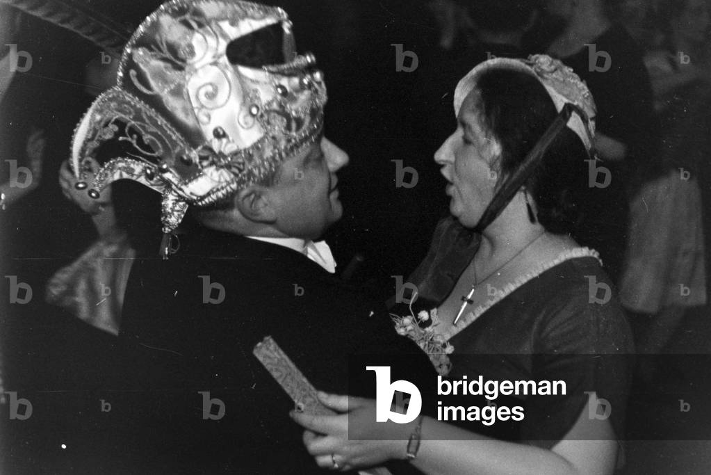 Amidst the carnival at Duesseldorf with the slogan 