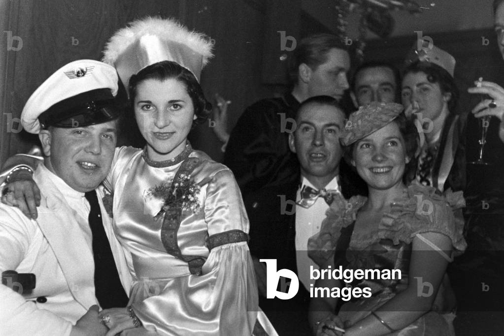 Amidst the carnival at Duesseldorf with the slogan 