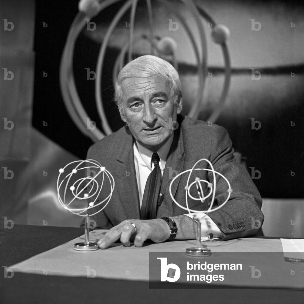 German physicist, author and TV presenter Heinz Haber, Germany end 1960s
