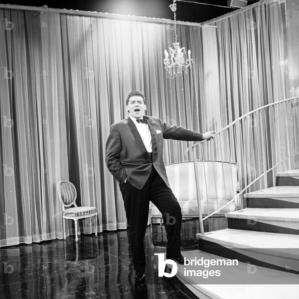 Singer at the NDR music TV show 