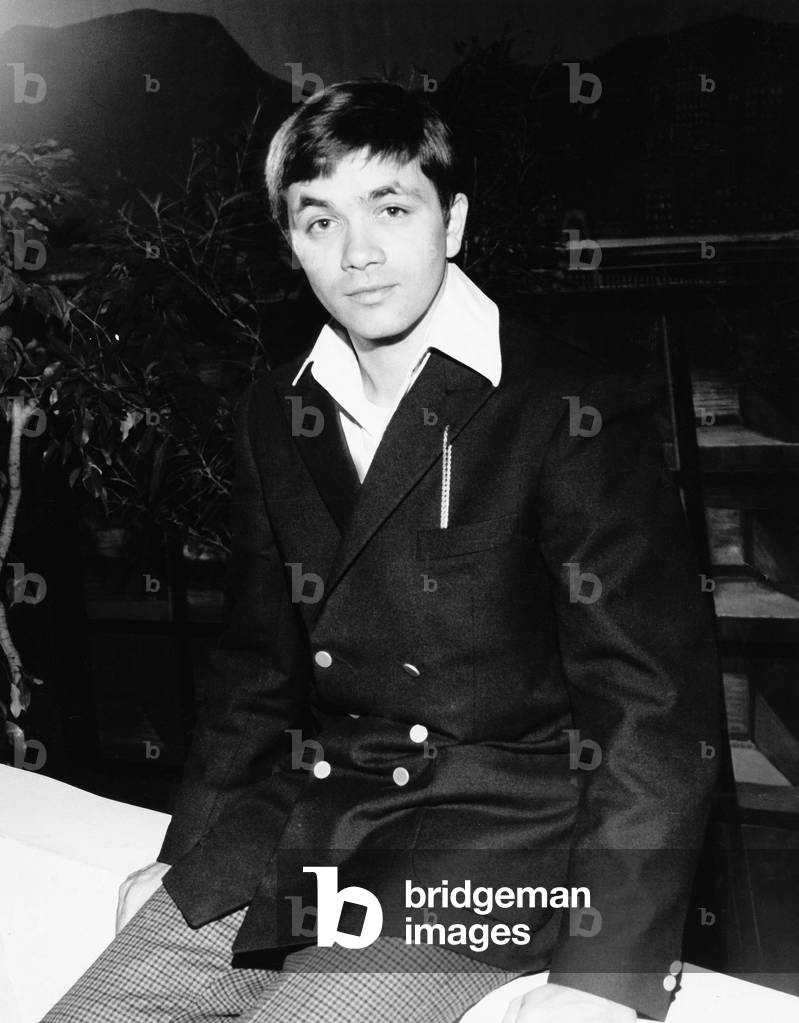 Singer Gus Backus, end 1950s