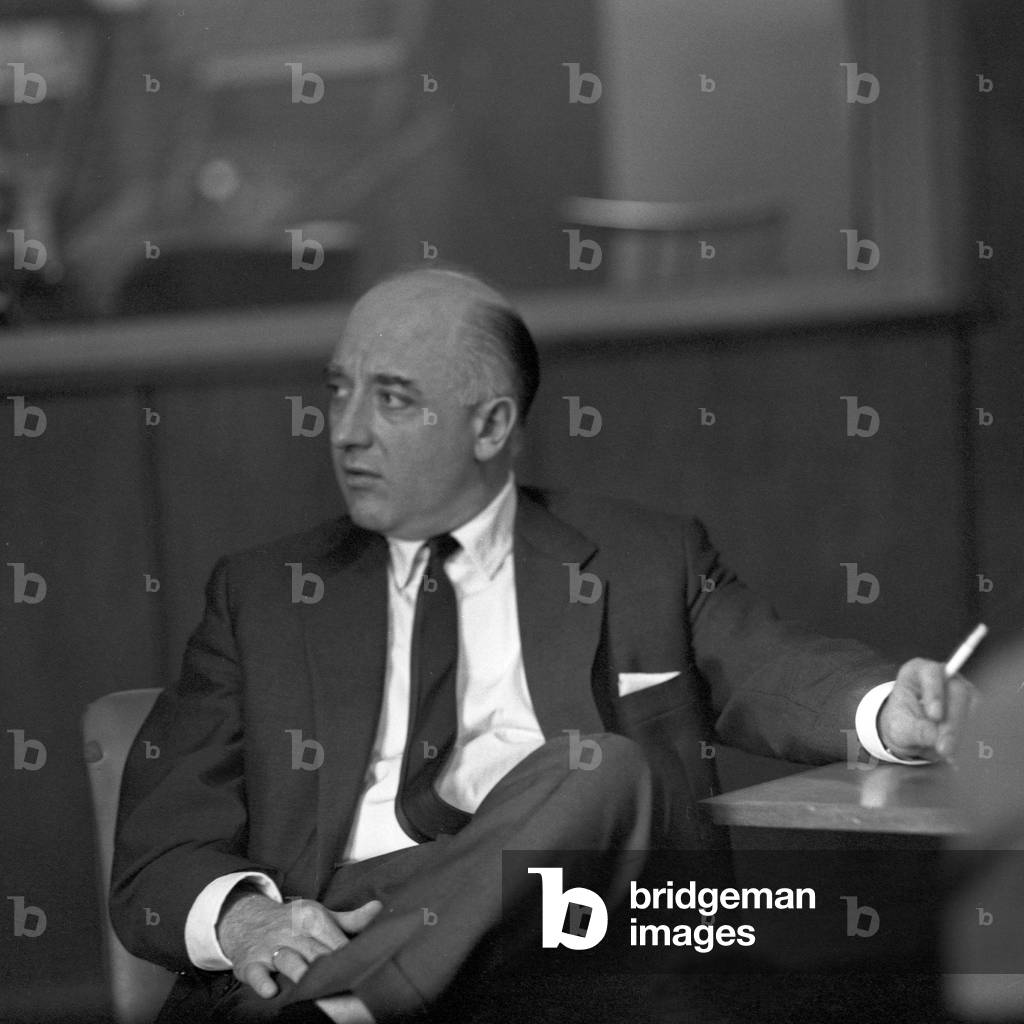 German journalist Hans Bluhm, Germany 1960s