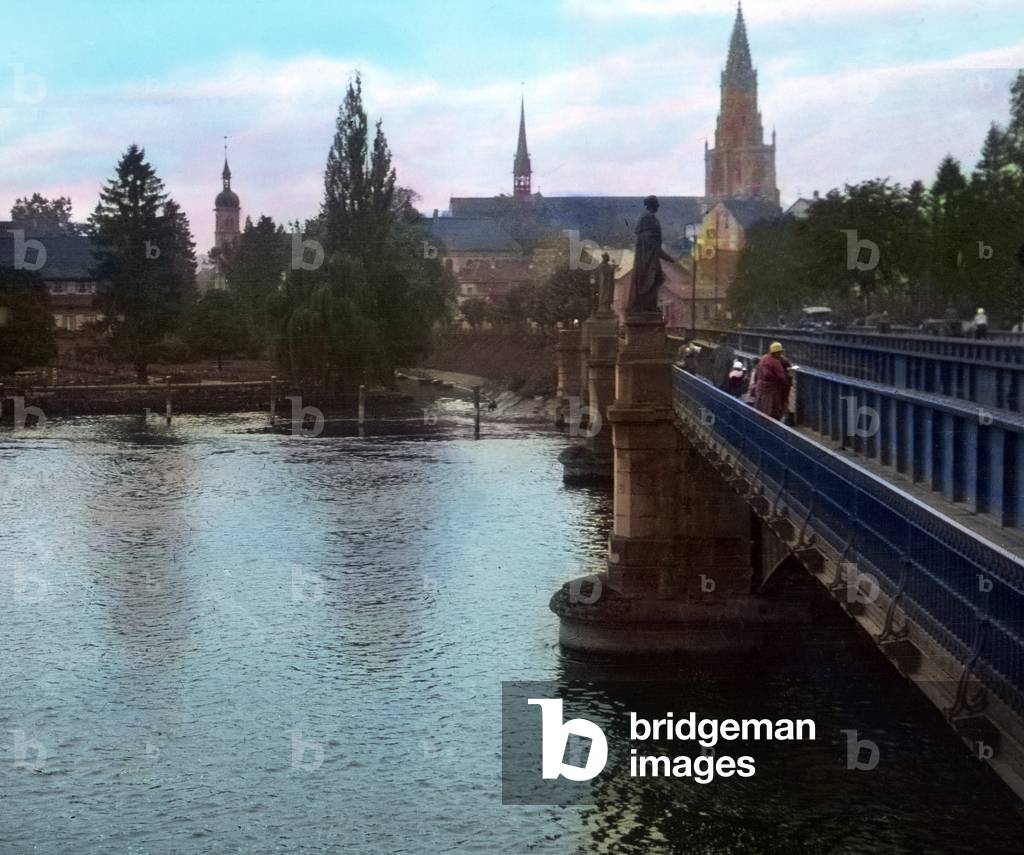 Bridge over the river Rhine at Konstanz