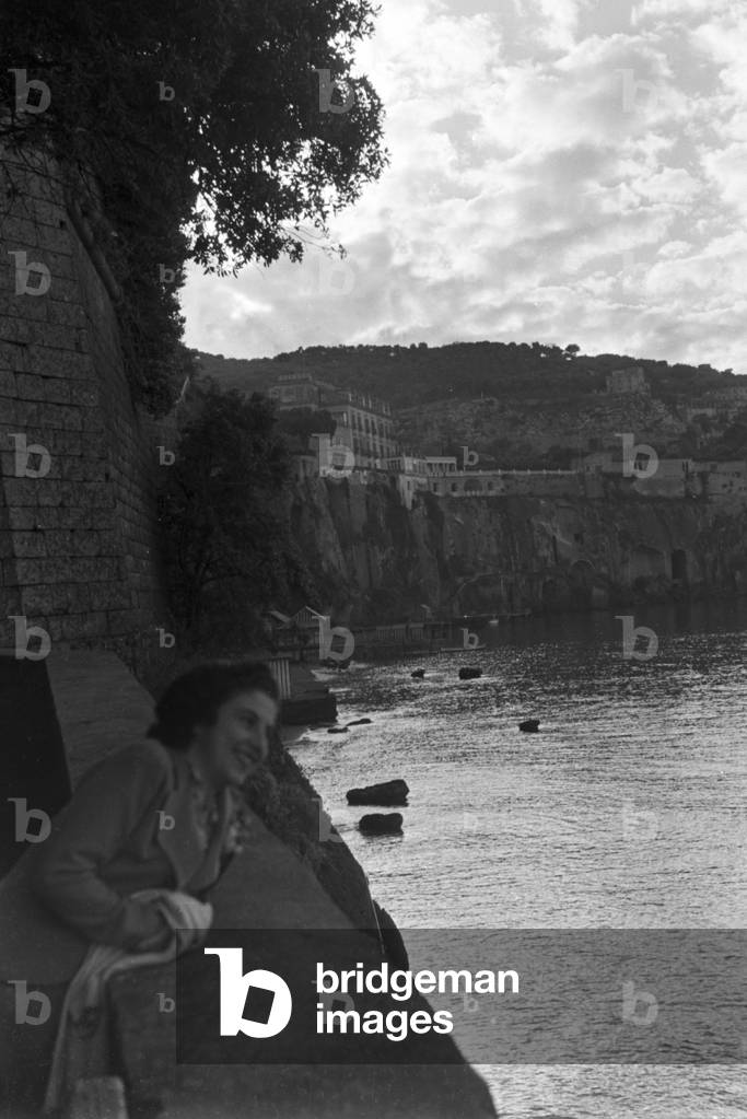 A trip to Italy, Italy 1930s (b/w photo)