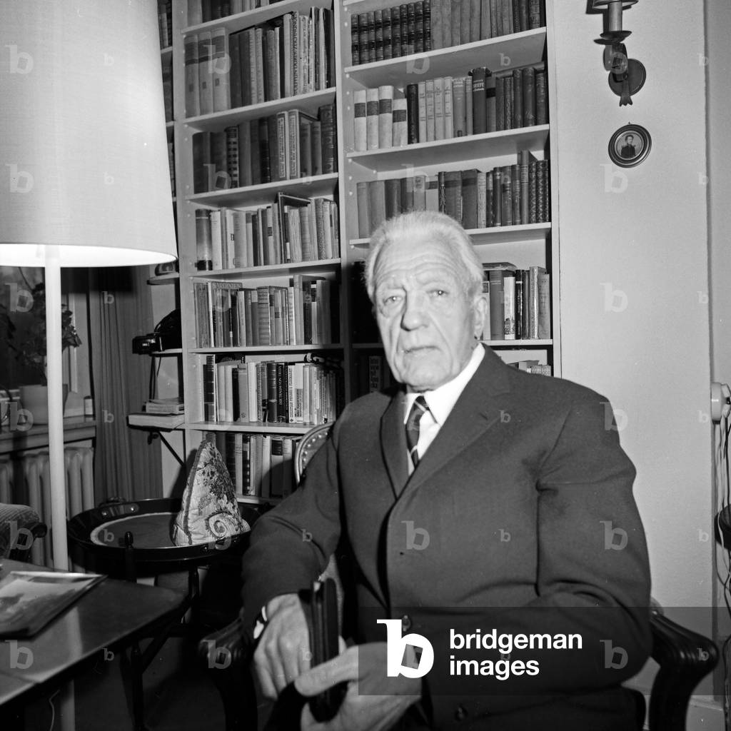 Former German Wehrmacht general Walther von Seydlitz-Kurzbach at Bremen, Germany 1960s
