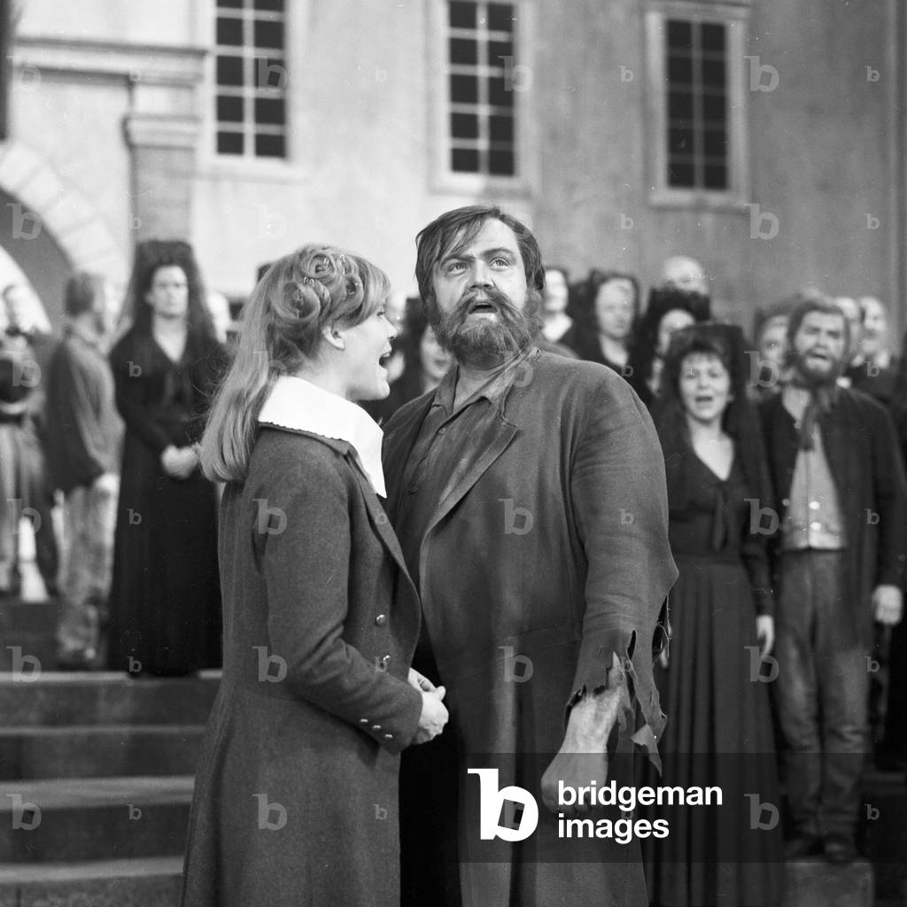 Anja Silja and Richard Cassilly in Beethoven's Fidelio, Hamburg, 1968