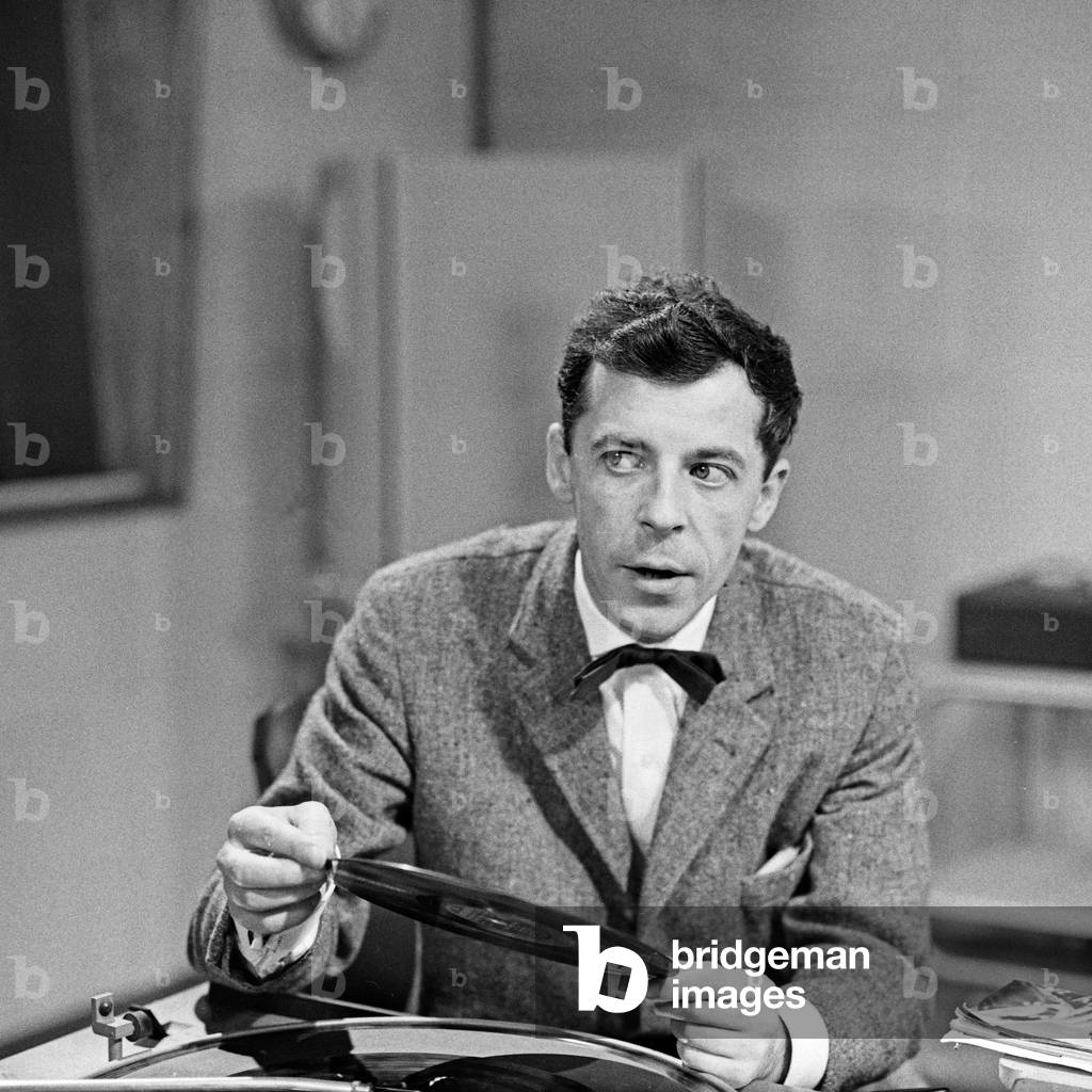 British Schlager singer, actor, radio and TV presenter Chris Howland, Germany 1960s