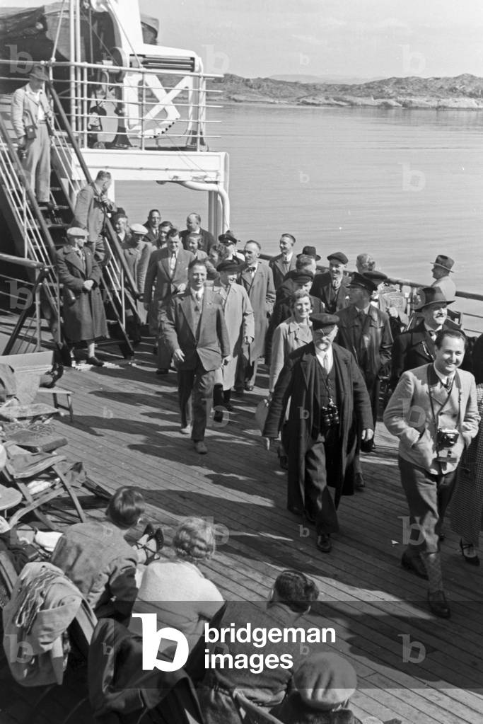 Passenger of the cruise to Norway with the KdF ship 
