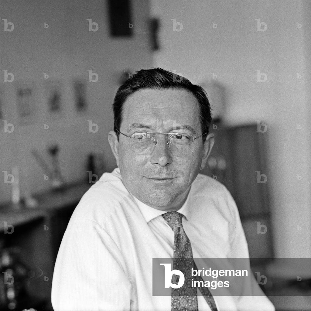 German actor and dubbing actor Guenther Jerschke, Germany 1960s