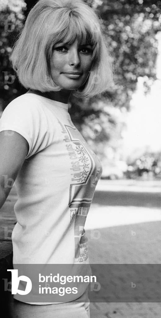 Danish singer, actress, presenter and author Vivi Bach, 1970s