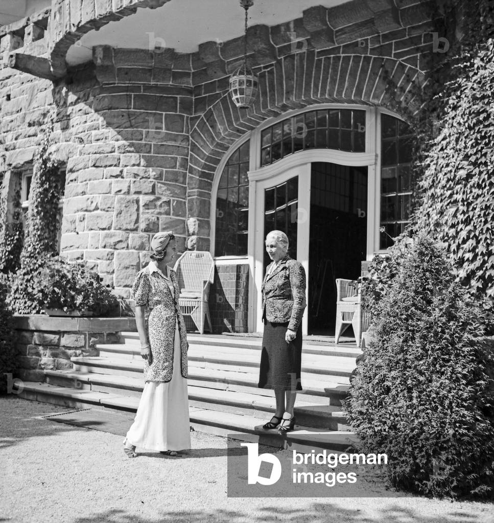 Summer in the Black Forrest, Germany 1930s (b/w photo)