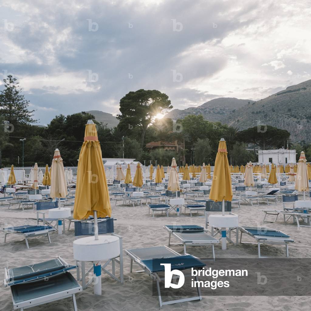 Mondello, Palermo, Sicily, Italy, June 2016