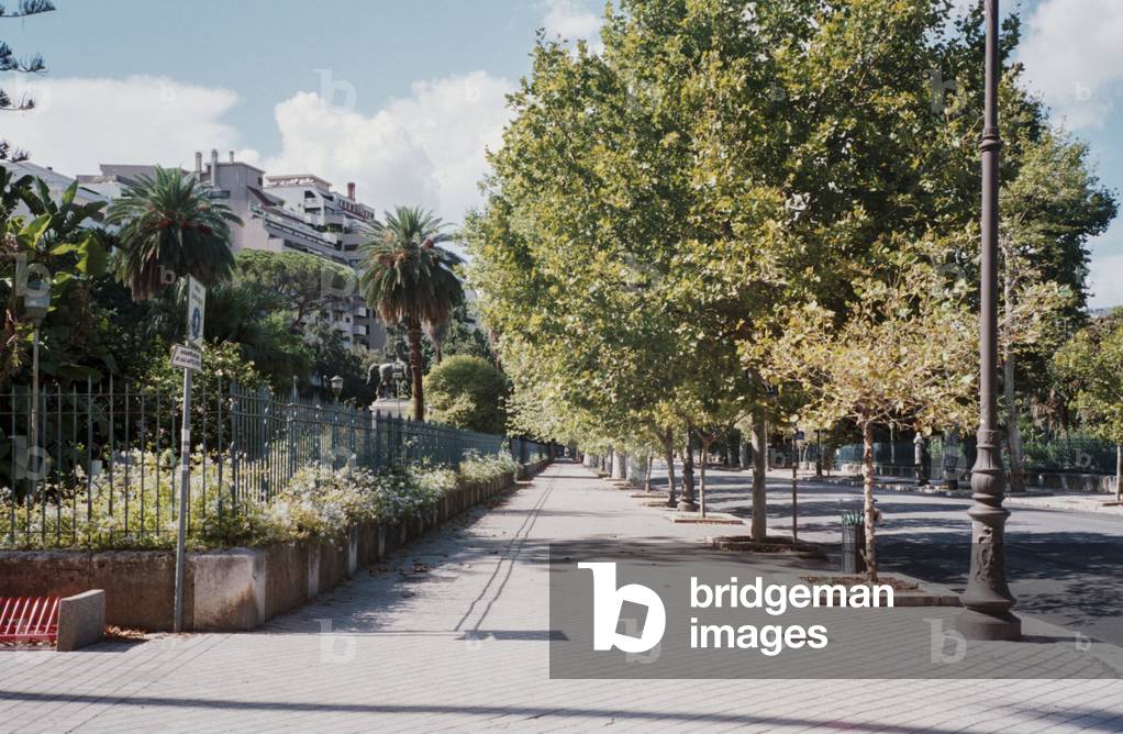 Viale della Libertà, Palermo, Sicily, Italy, August 2018 (photo)
