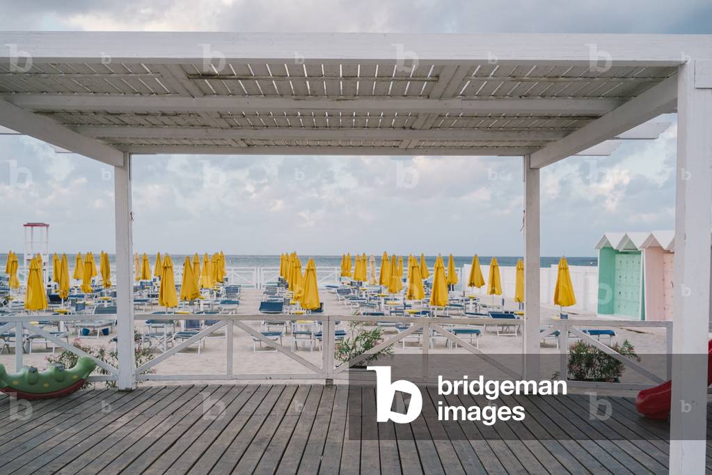 Mondello, Palermo, Sicily, Italy, July 2014