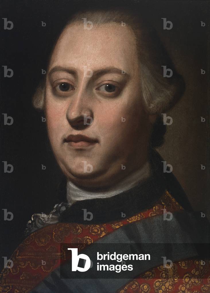 King George III, c.1780 (oil on oak panel)