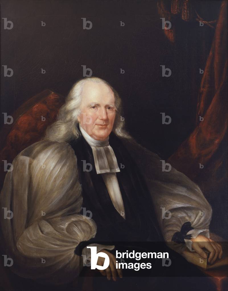 Portrait of Bishop Richard Channing Moore (oil on canvas)