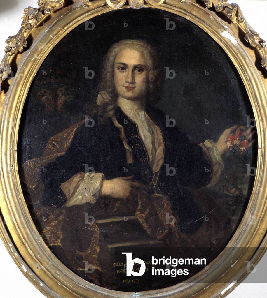 Portrait of Count Alessandro della Torre di Rezzonico (18th century). Anonymous painting of 1734. Collegio Maria Luigia. Parma.