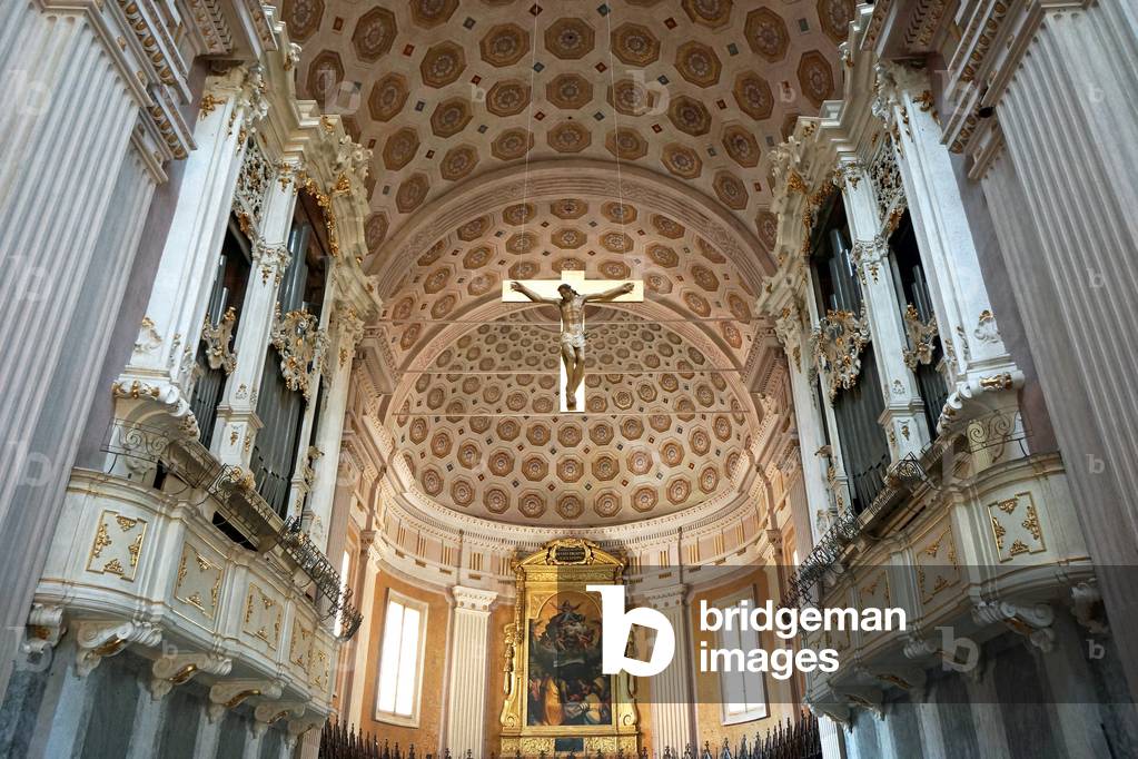 Organs and apse of the Cathedral, Reggio Emilia, Emilia-Romagna, Italy (photo)