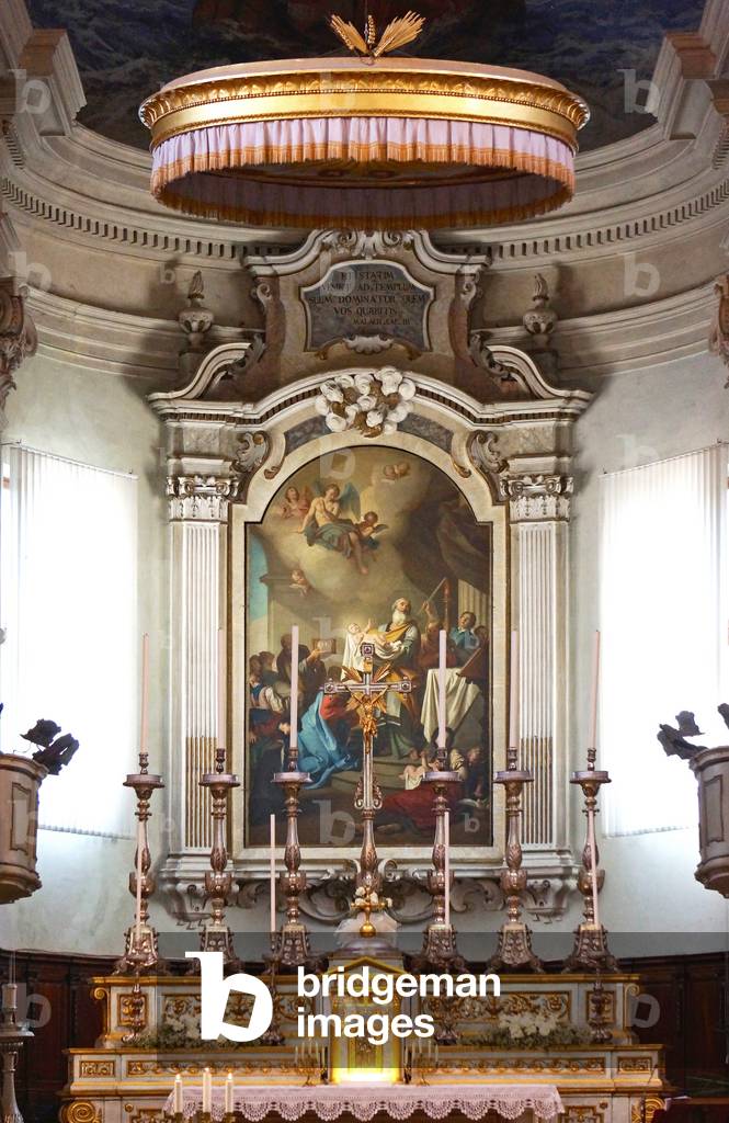 High altar of St. Augustine, Reggio Emilia, Emilia-Romagna, Italy (photo)